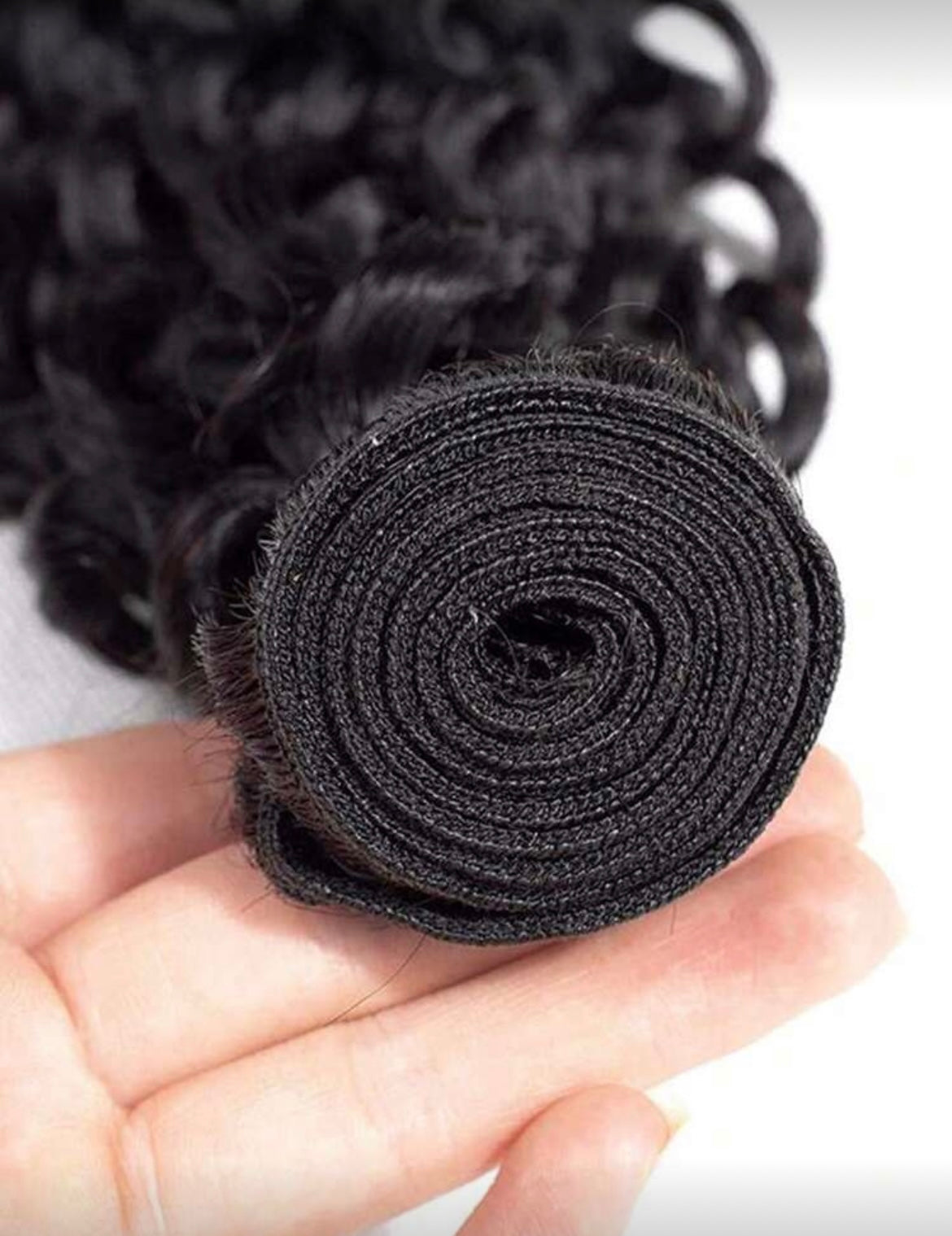 Deep Curly Human Hair Bundles Curly Bundles Human Hair Extensions