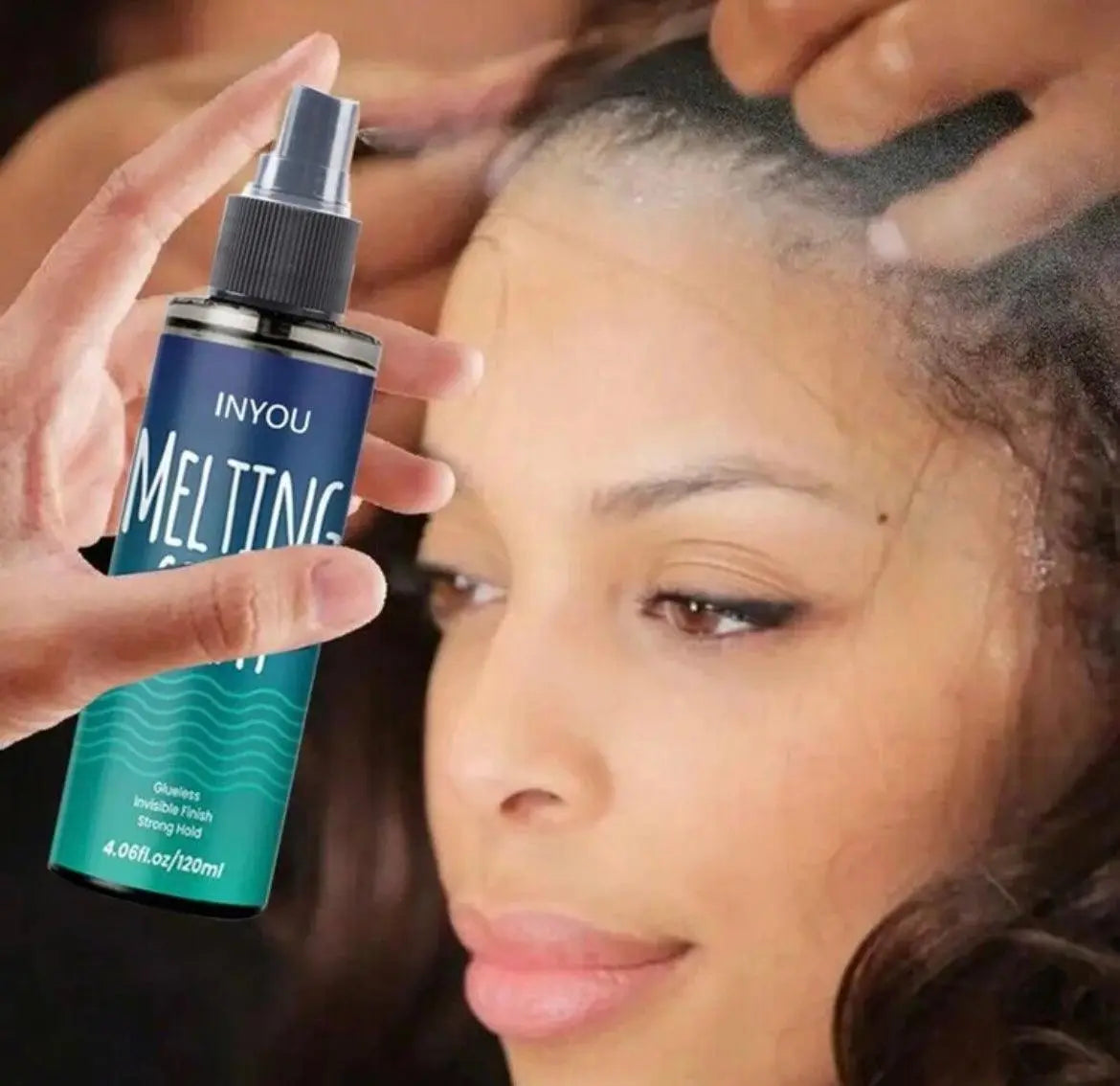Lace Melting And Holding Spray Glue Hair For Wigs Spray Wig Strong Natural Finishing Hold - Labelle Boutique Hair