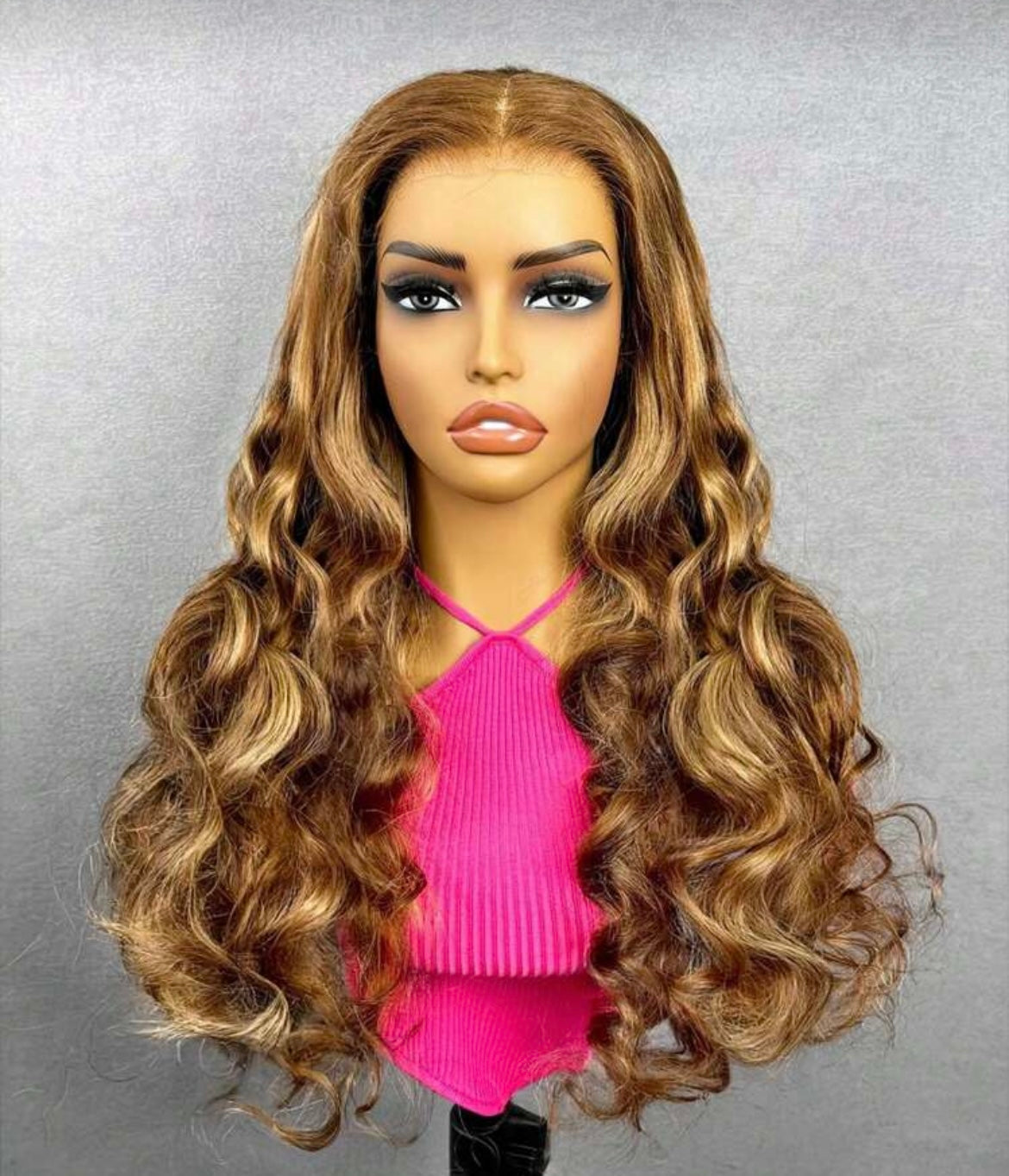 Glueless Wigs Human Hair 1B/30 Highlight Wig Body Wave Human Hair Wigs For Women