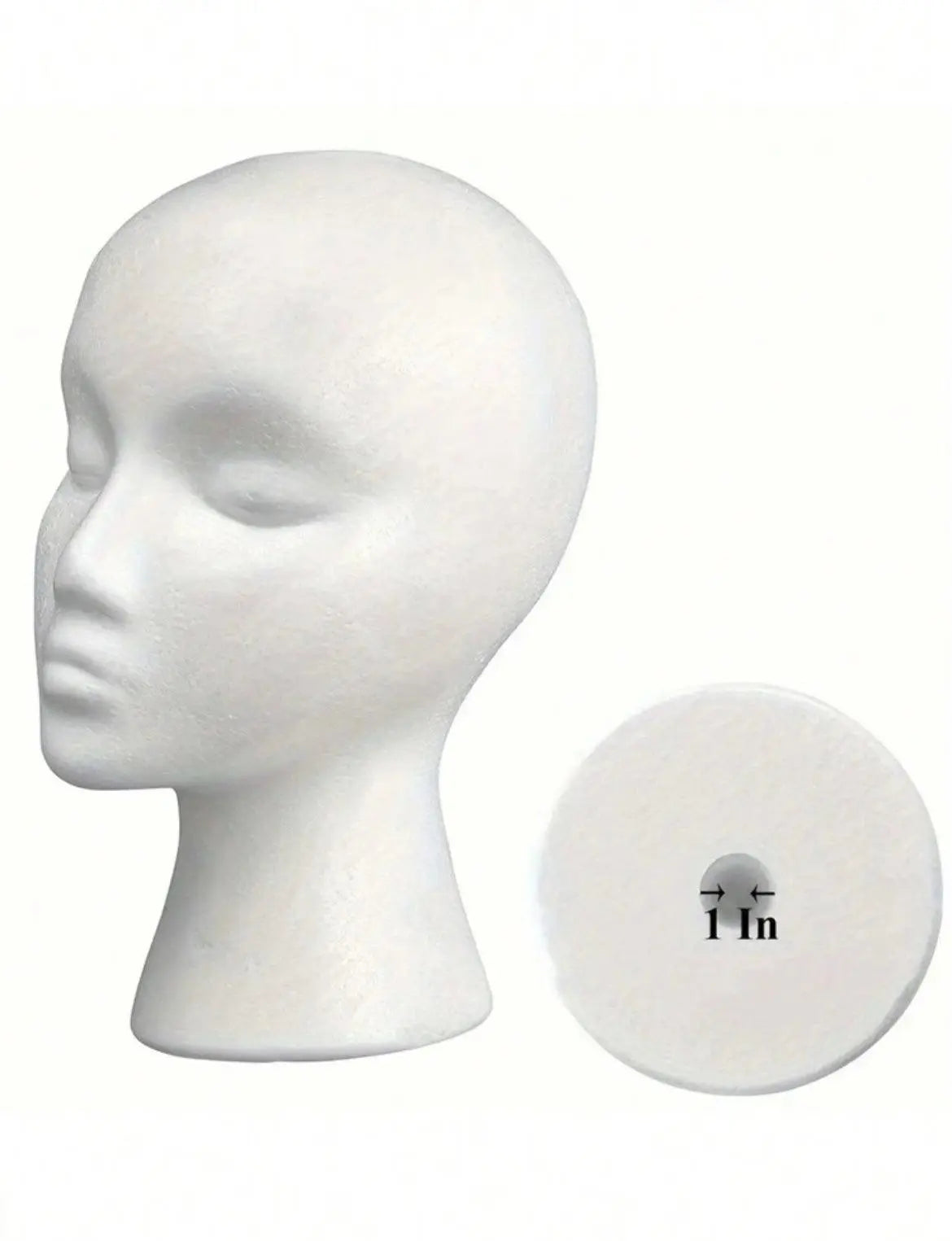 Mannequin Head Stand For Wigs and Hats - Labelle Boutique Hair