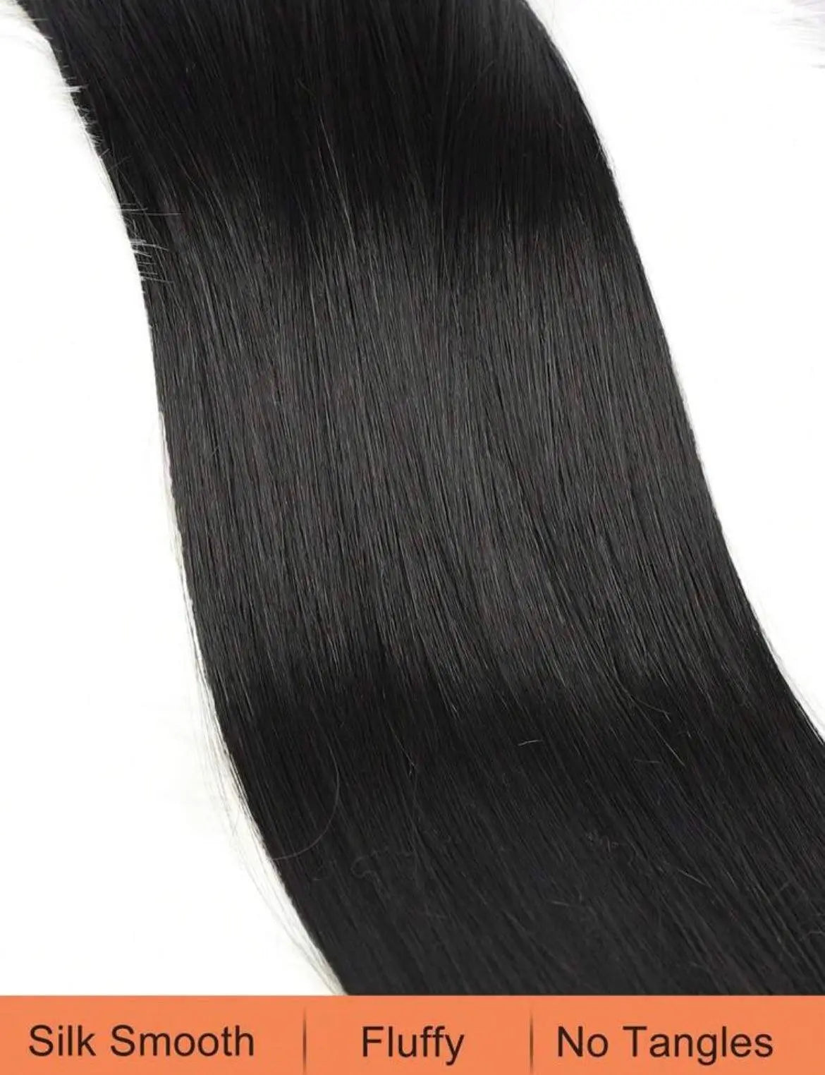 Ponytail Extensions Long Straight Fake Pony Tail Natural Soft Clip - Labelle Boutique Hair
