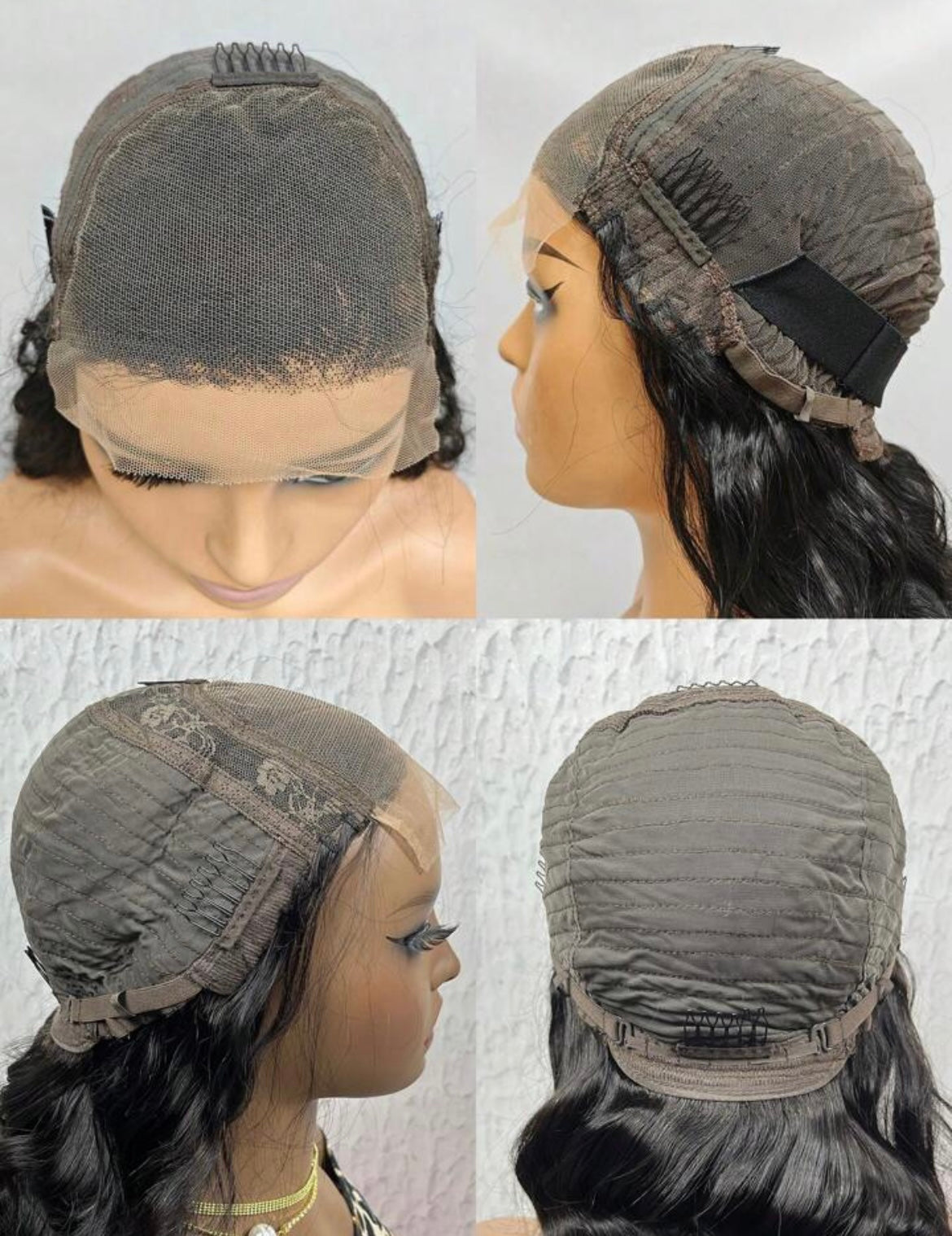 Lace Front Wavy Bob Short Human Hair Wig