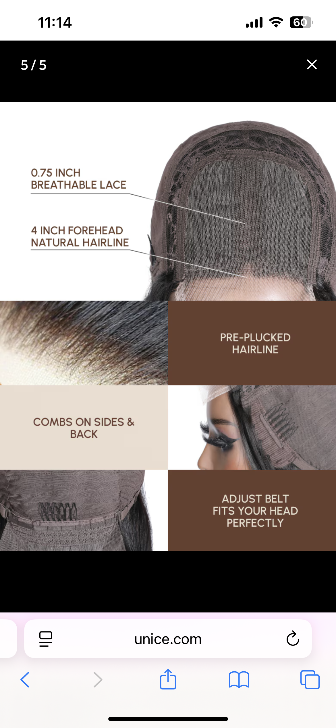 Glueless Deep Wave Lace Front Wig – Pre Plucked & Pre Cut 100% Human Hair Wig for Beginners