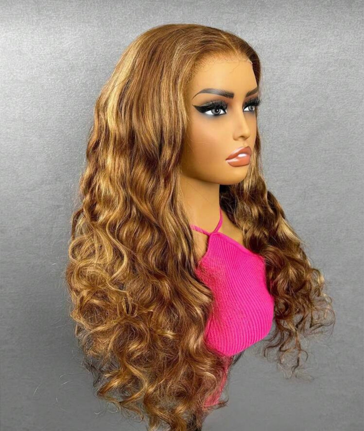 Glueless Wigs Human Hair 1B/30 Highlight Wig Body Wave Human Hair Wigs For Women