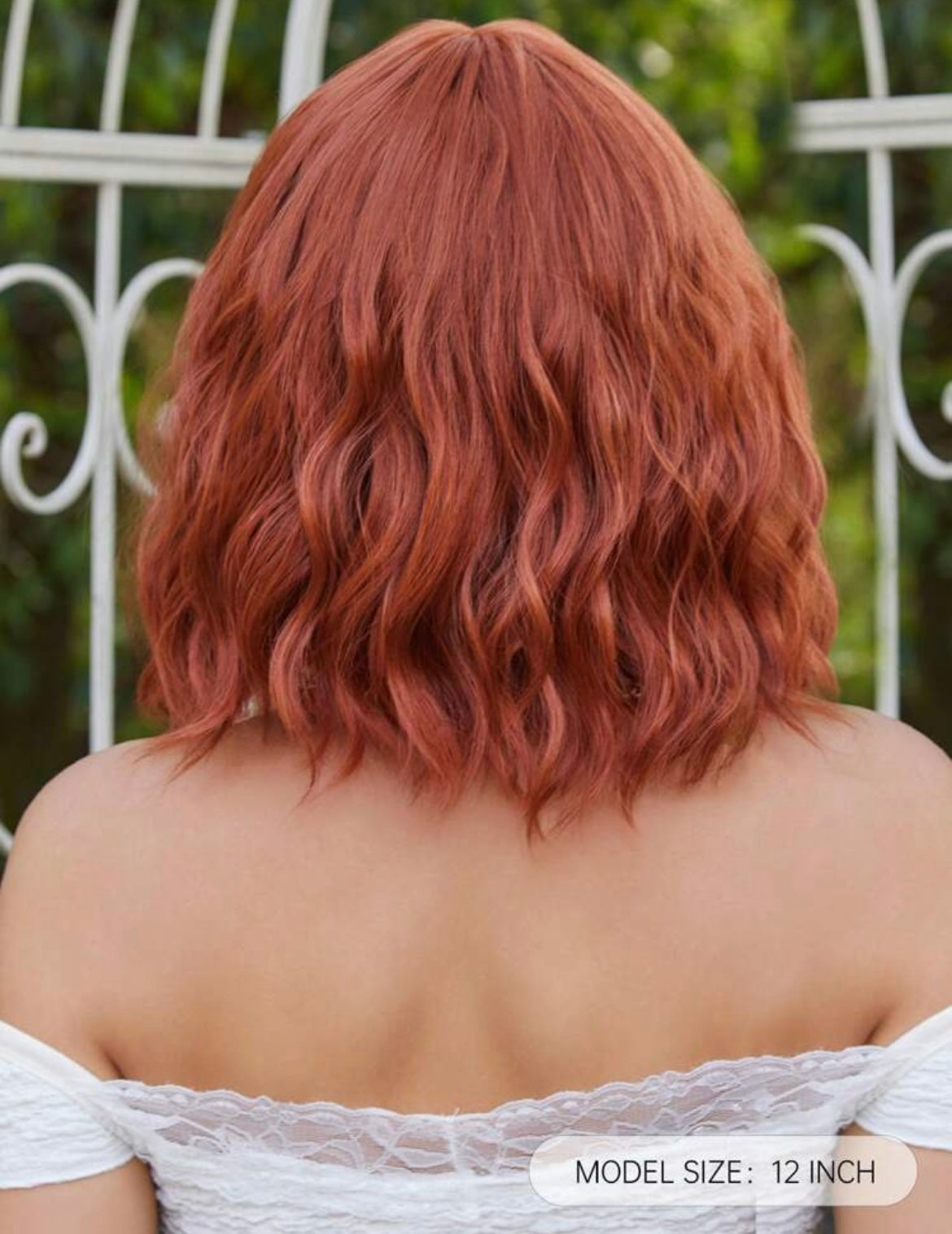 Wig Multi-Color (Orange ,Red)Wavy Wigs Beautiful Pretty Fashion Ladies Wigs Ombre Wigs For Women Short Curly Wigs With Bangs