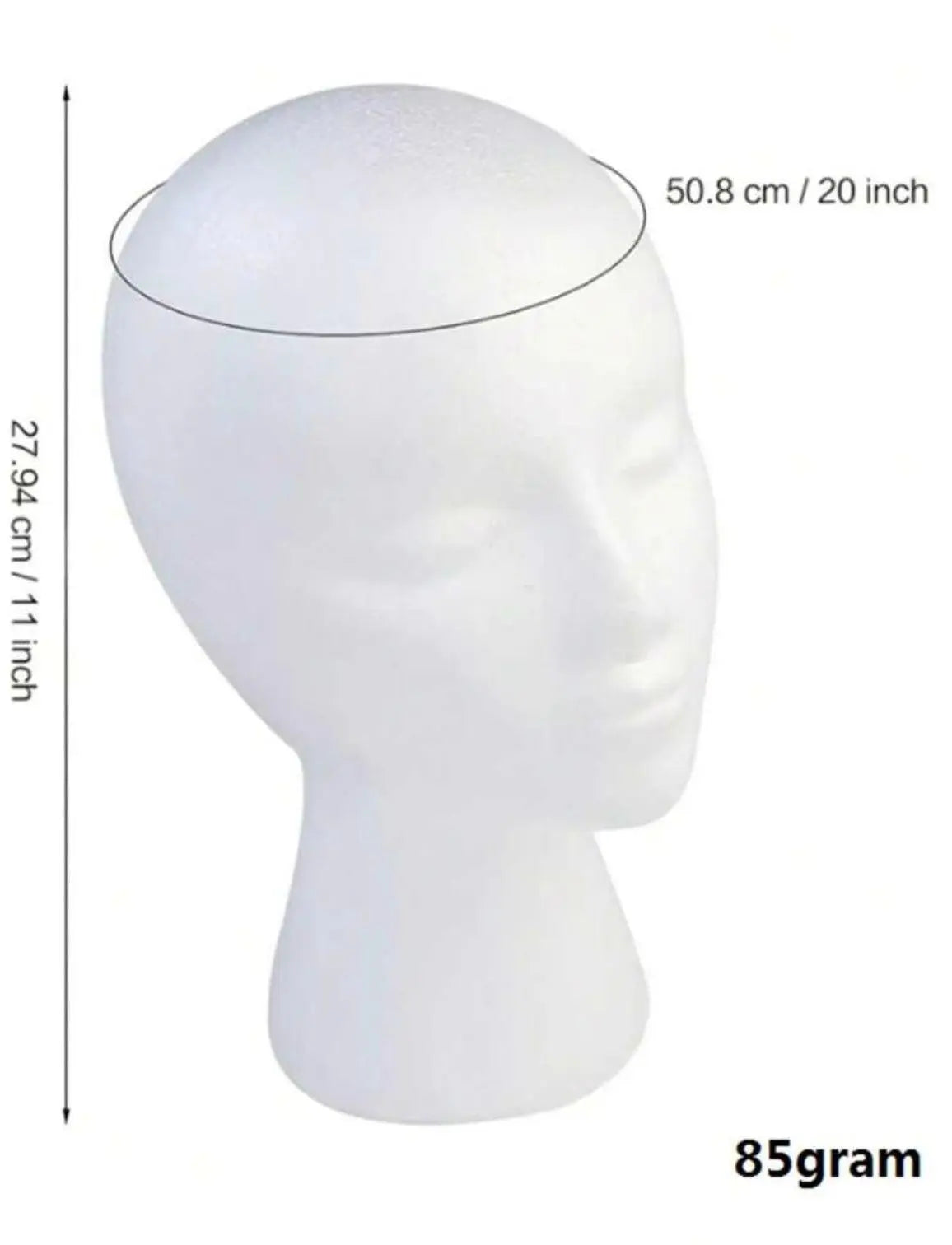 Mannequin Head Stand For Wigs and Hats - Labelle Boutique Hair