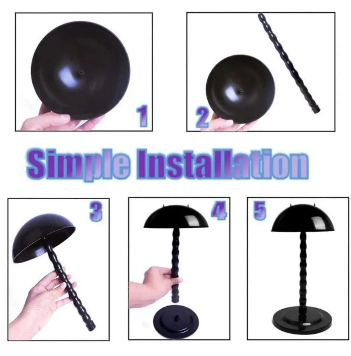 1pc Wig Stand Holder - Labelle Boutique Hair