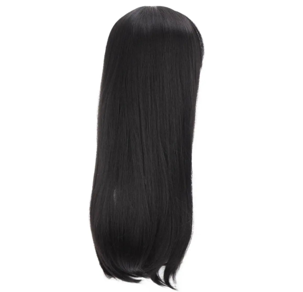 Long Straight Wig with Black Bangs Costume Wig Halloween Wig - Labelle Boutique Hair