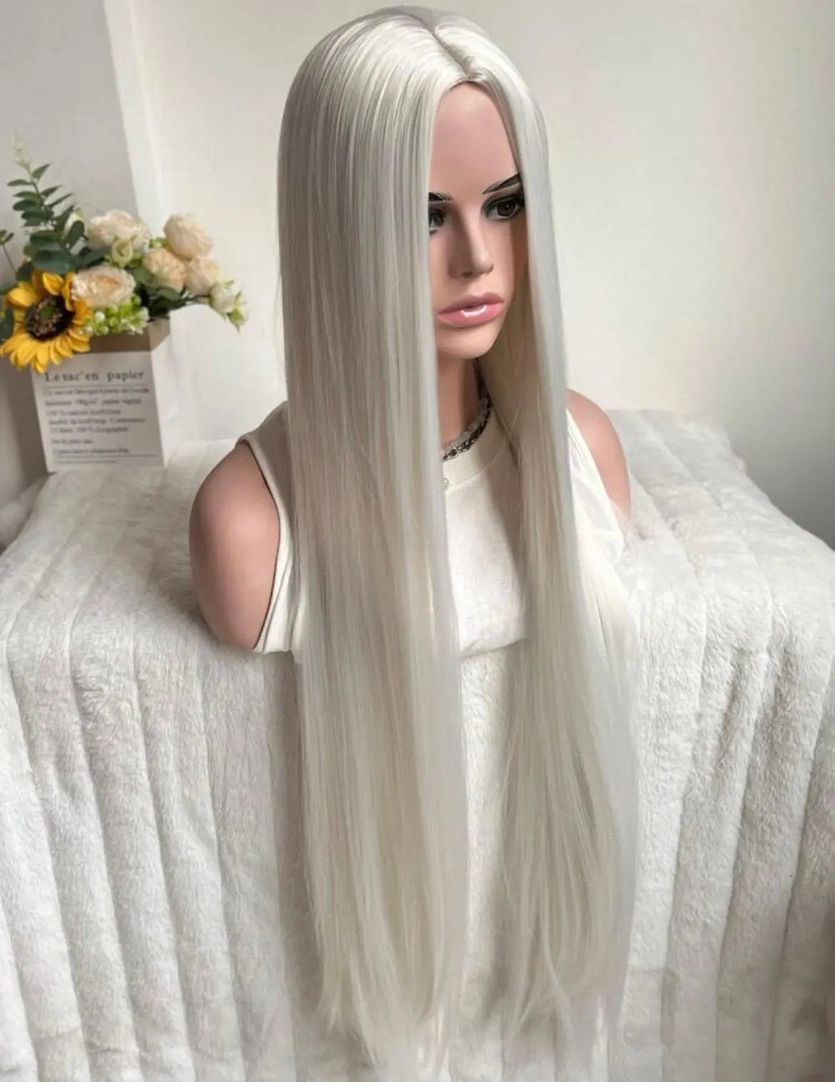 Synthetic Wig long straight hairis suitable for Halloween party cosplay - Labelle Boutique Hair