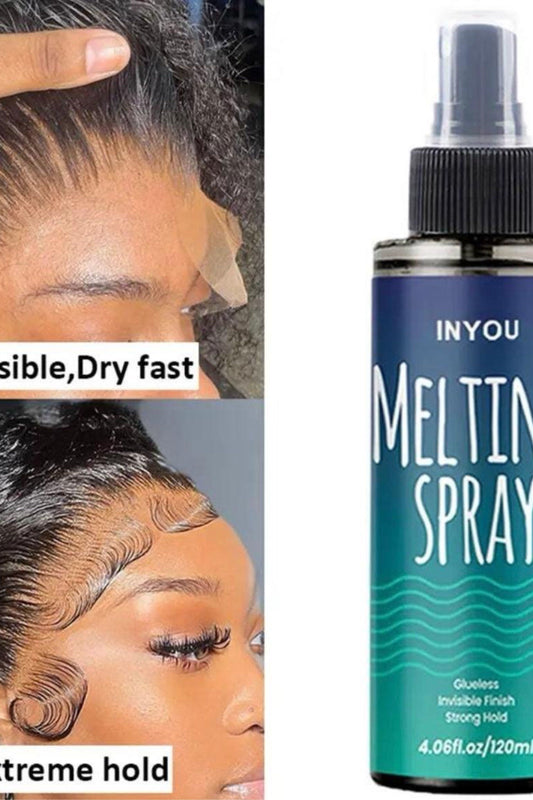 Lace Melting And Holding Spray Glue Hair For Wigs Spray Wig Strong Natural Finishing Hold - Labelle Boutique Hair