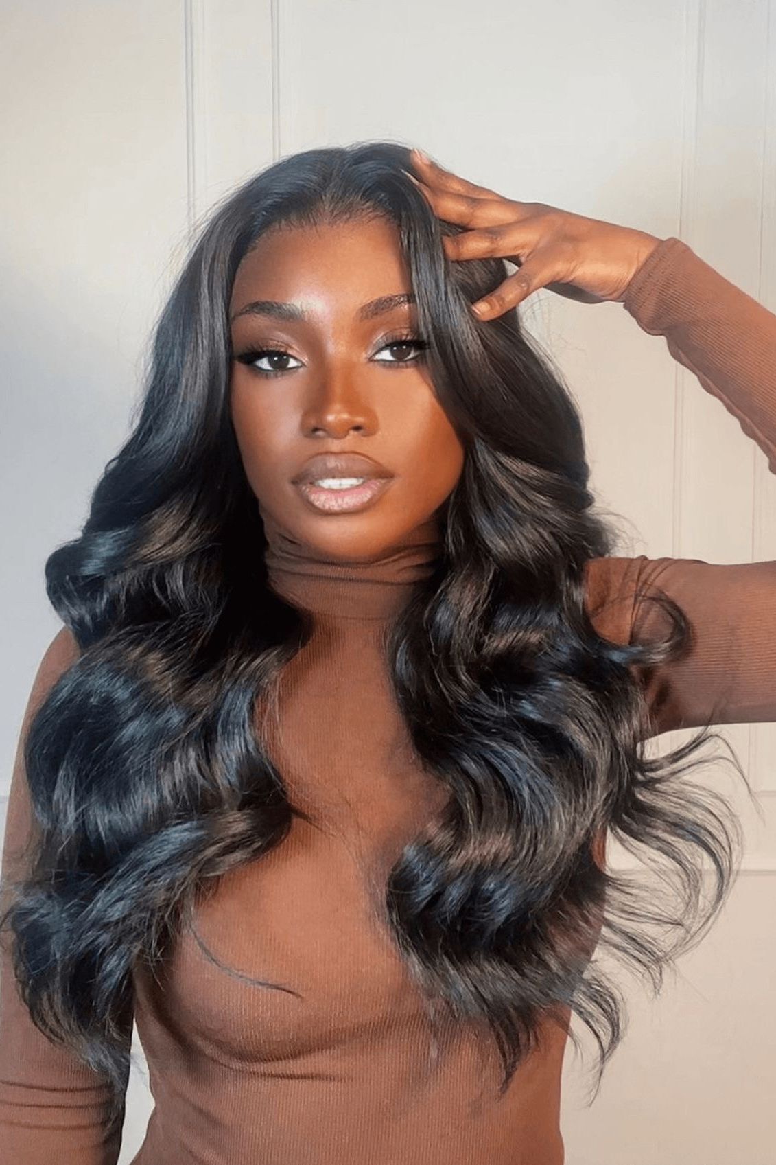 Wave Lace Front Wigs Brazilian Glueless Closure Wig Black Hd Transparent Frontal Human Hair