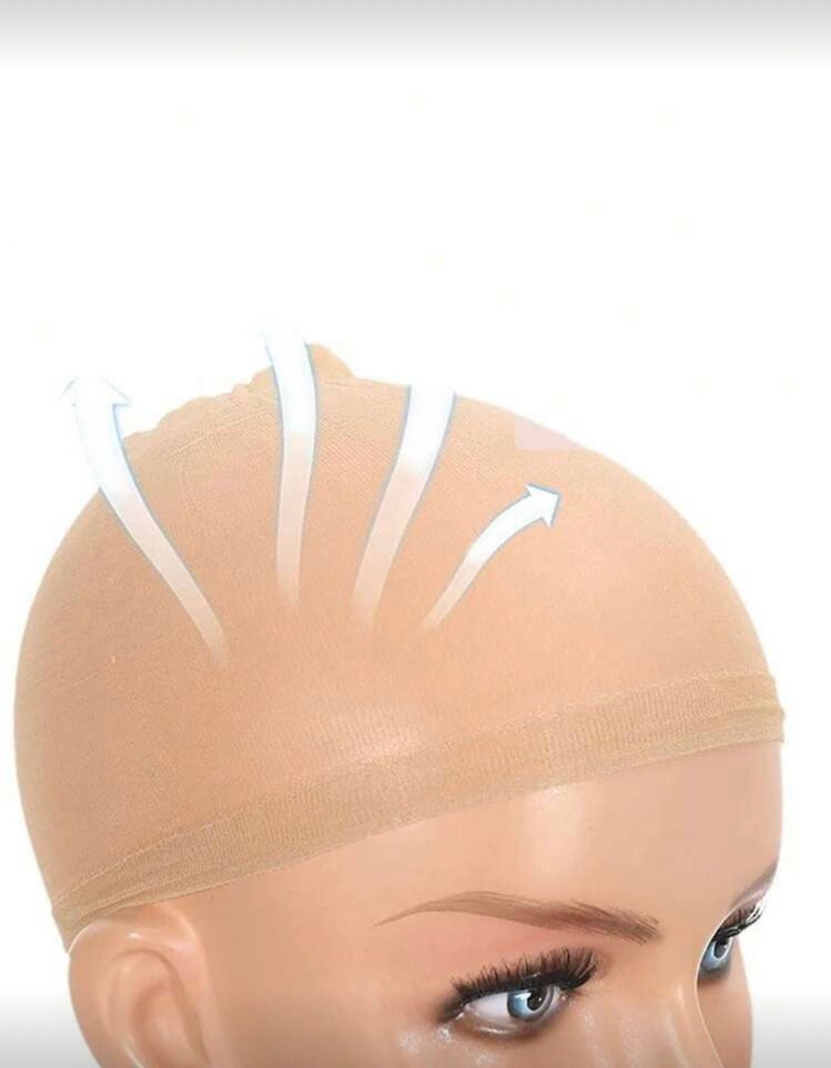 HD Wig Cap Ultra Thin Transparent Wig Cap For Lace Front Wig Stretchy Nylon Wig 10 wig Caps