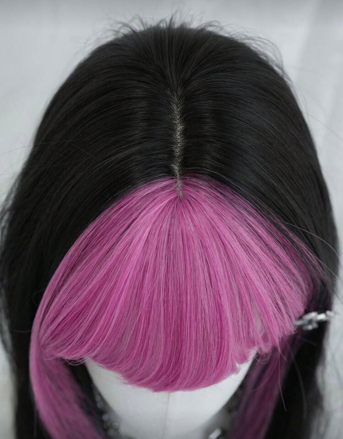 Short Straight Halloween Wig For Women Short Straight Hair Wig with BangsHeat Resistant