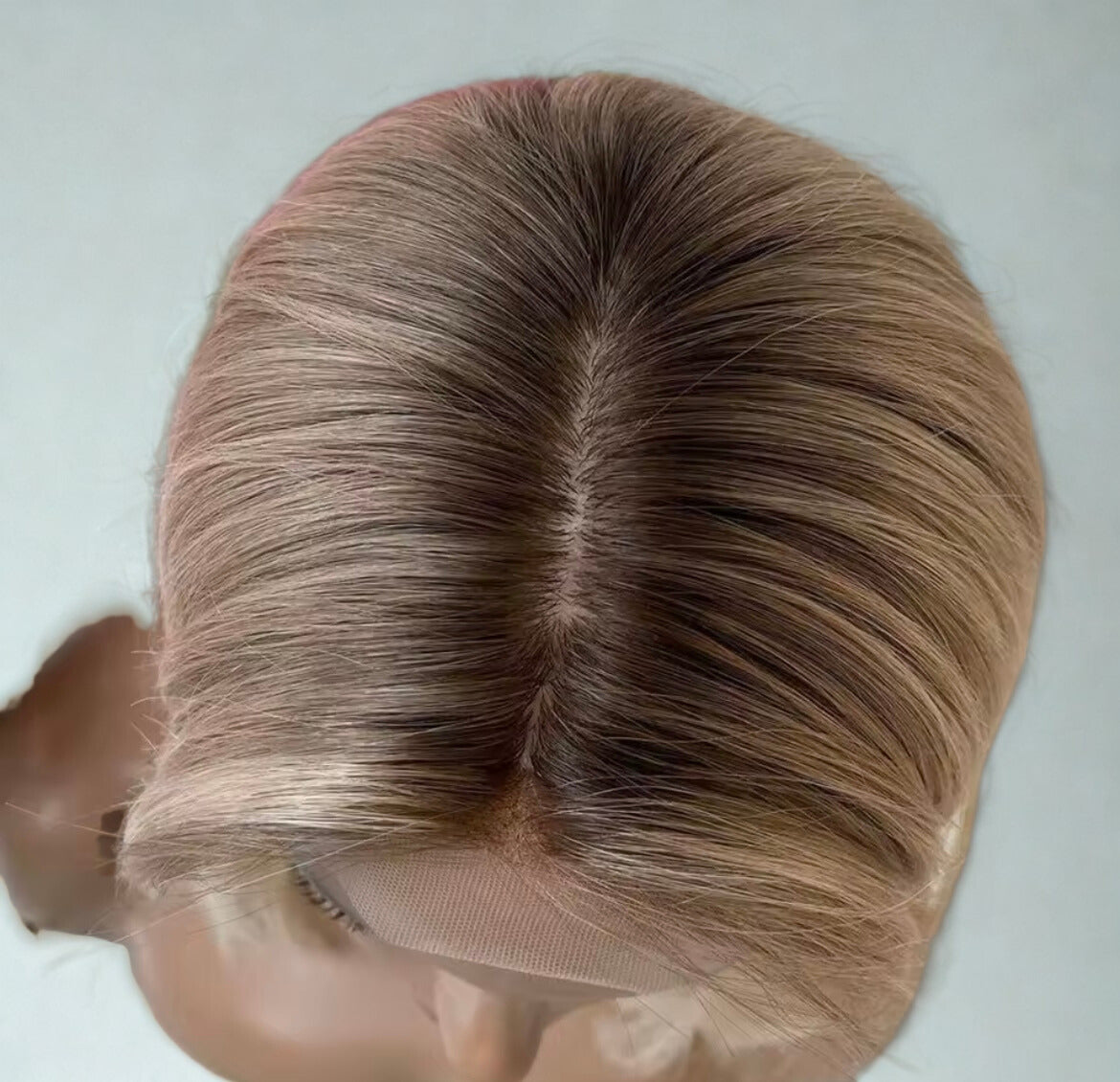 Soft Ombre Blond Straight Hair 150 density and 13×4 100%human hair wig lace front wig