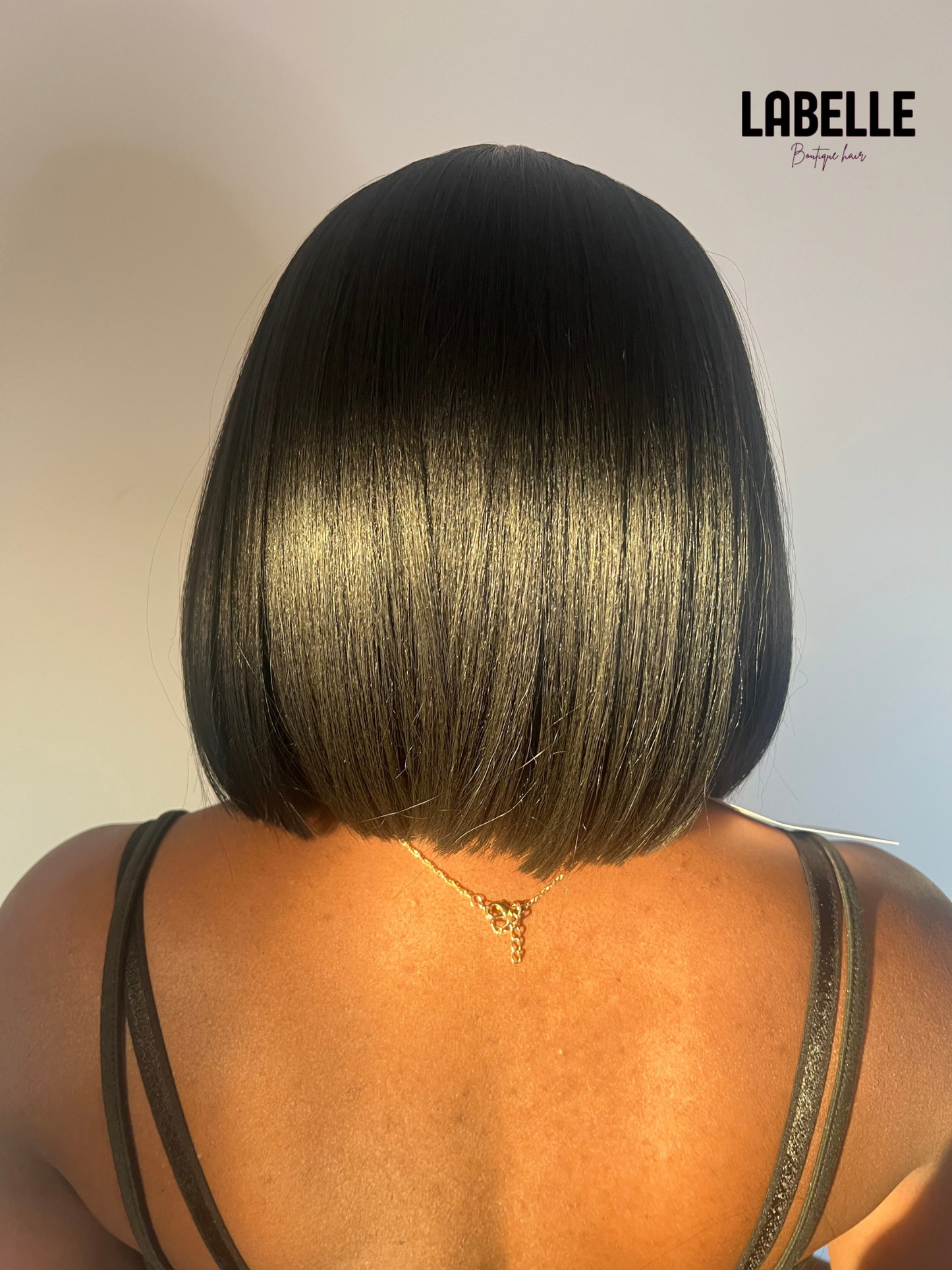 SELENE Synthetic Lace Wigs Straight Short Bob Wig