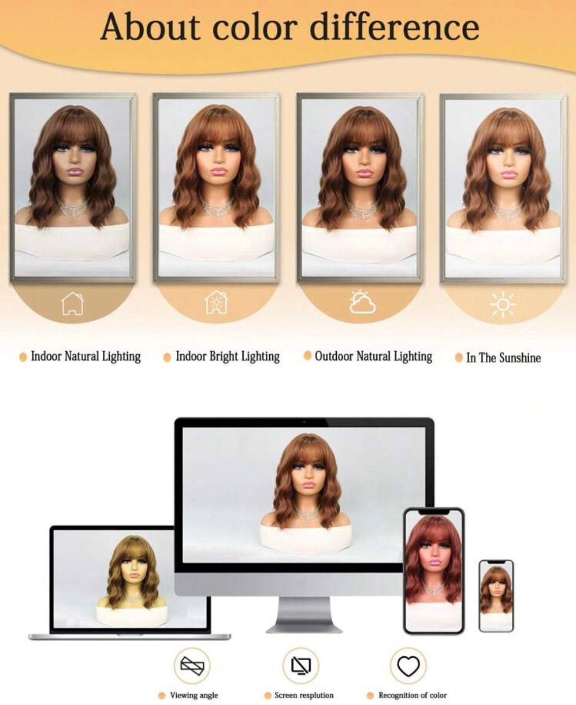 Synthetic Heat Resistant Wigs Short Wave Curly Full Machine Made Daily Party Use For Women Natural Looking