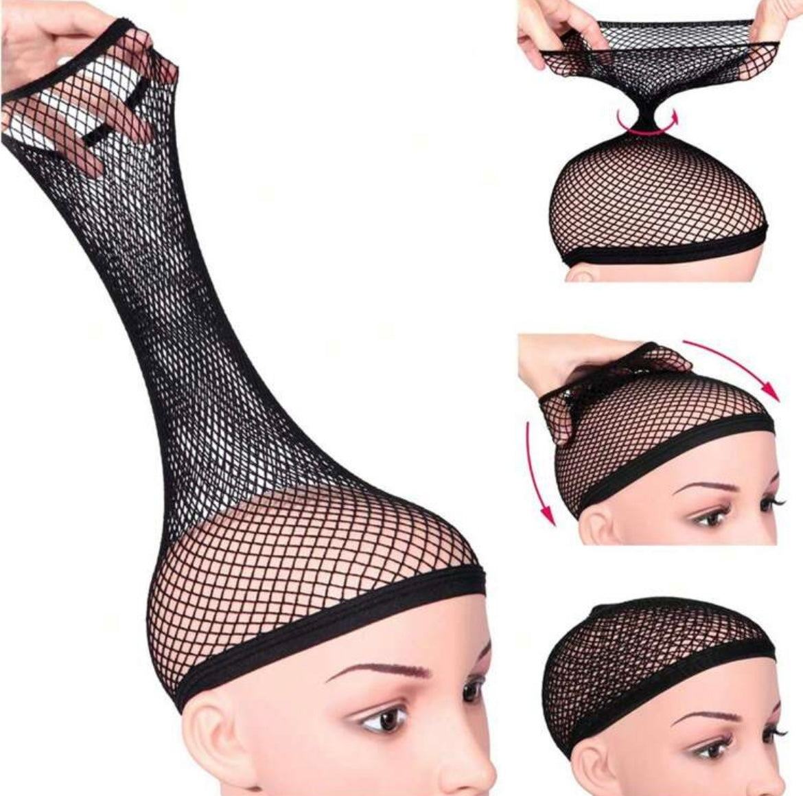 4pcs Wig Cap