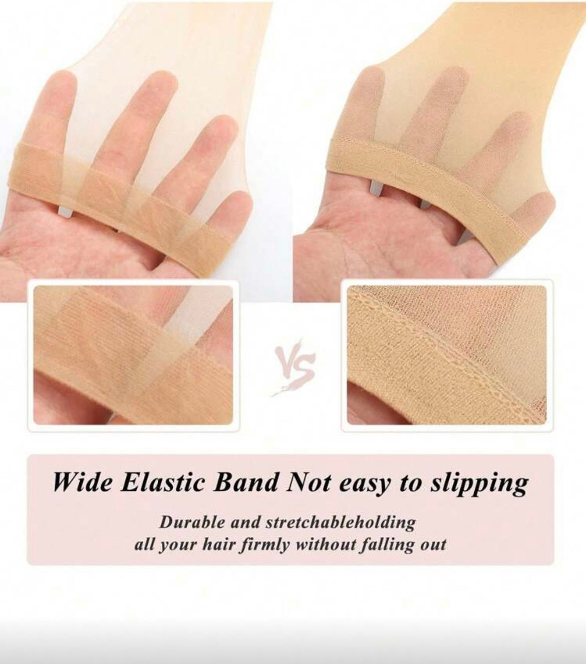 HD Wig Cap Ultra Thin Transparent Wig Cap For Lace Front Wig Stretchy Nylon Wig 10 wig Caps