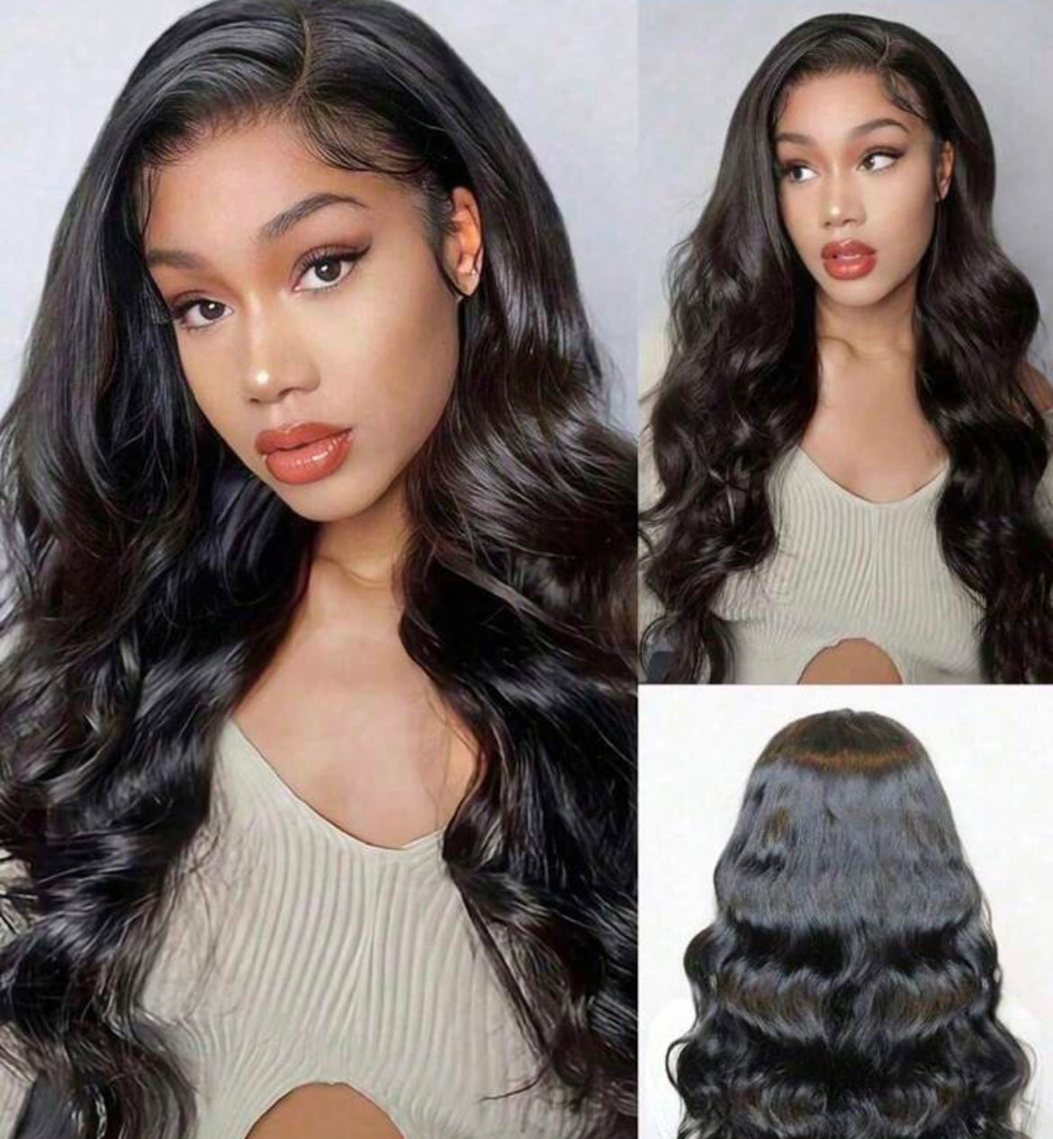 Lace Front Wavy Bob Short Human Hair Wig