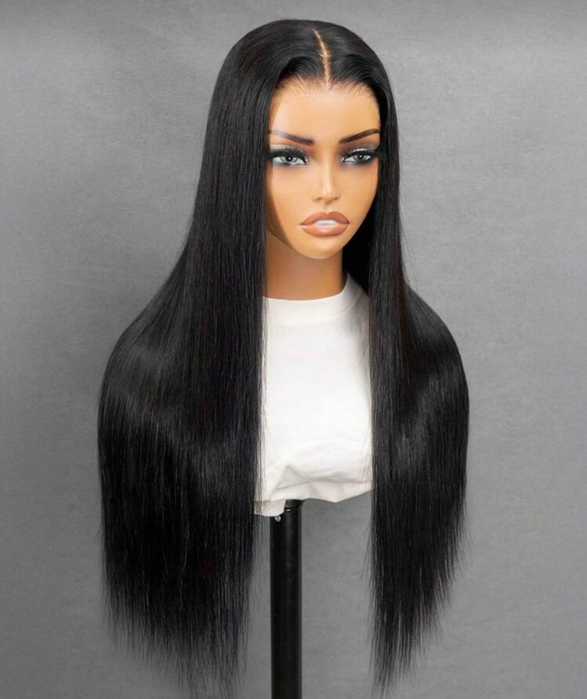 Straight Human Hair Lace Frontal Wigs Brazilian Human Wig