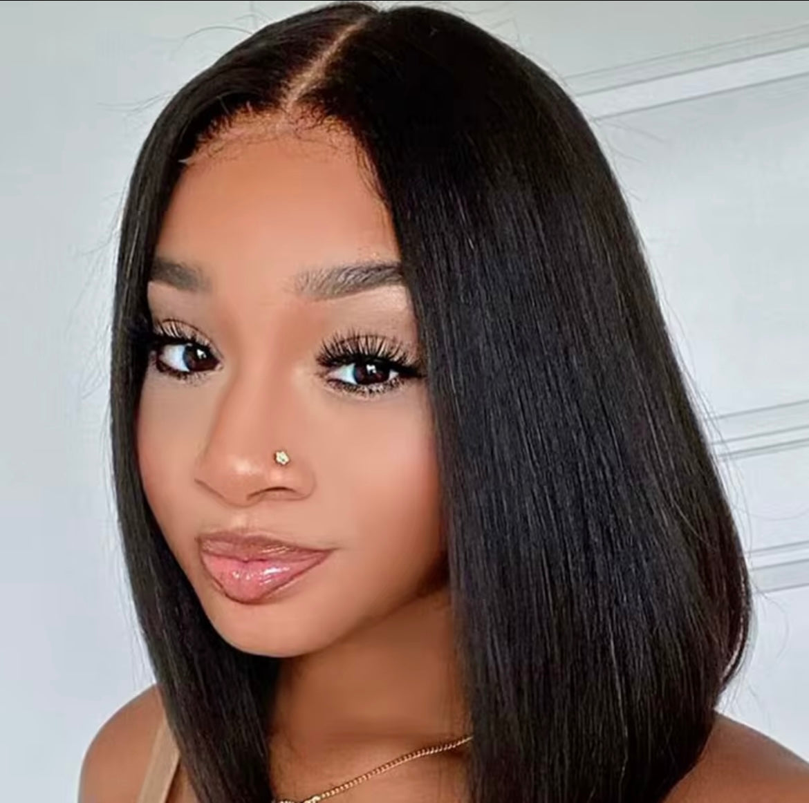 Bob Wigs Short Straight Bob Wigs For Black Women Lace Front Wigs Human Hair