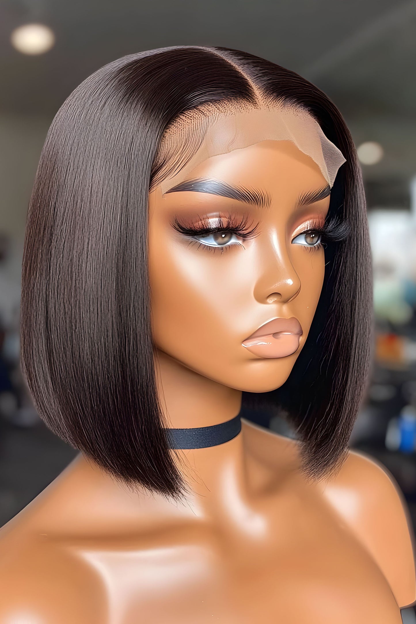 Bob Wigs Short Straight Bob Wigs For Black Women Lace Front Wigs Human Hair