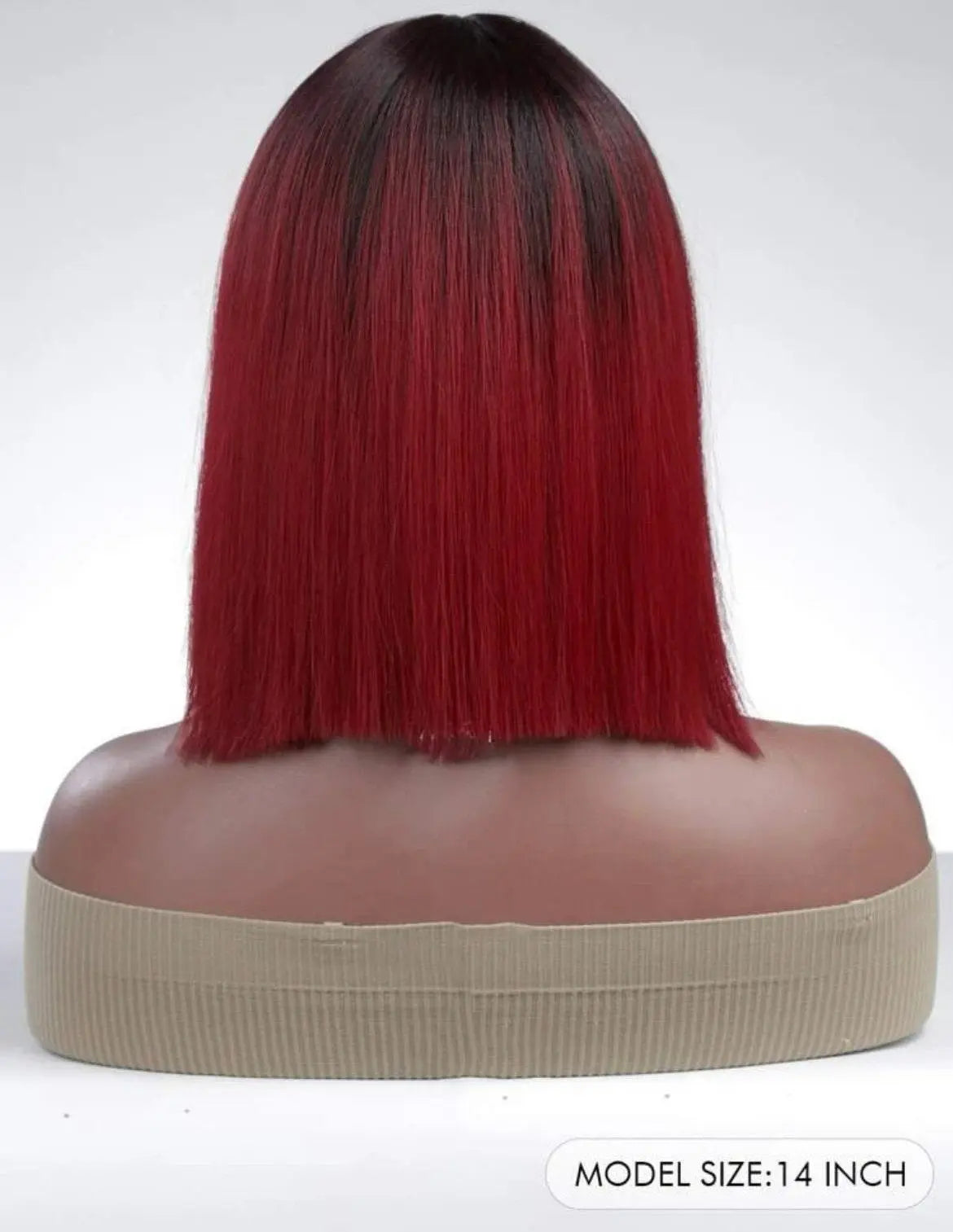 Short Lace Front Wig Bob Straight Synthetic Lace Front Wigs - Labelle Boutique Hair